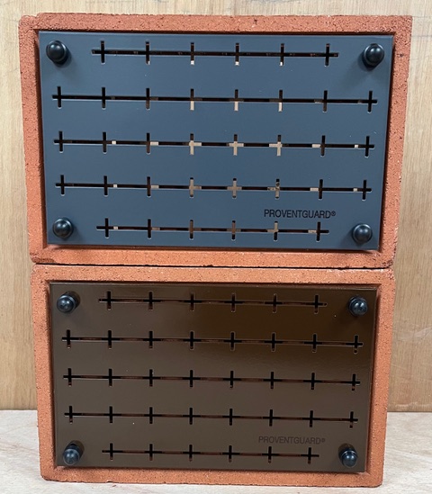 ProventGuard Air Brick Covers in Stailess Steel and Grey Powder Coat. Protect your home from rodent and insect entry. ProventGuard